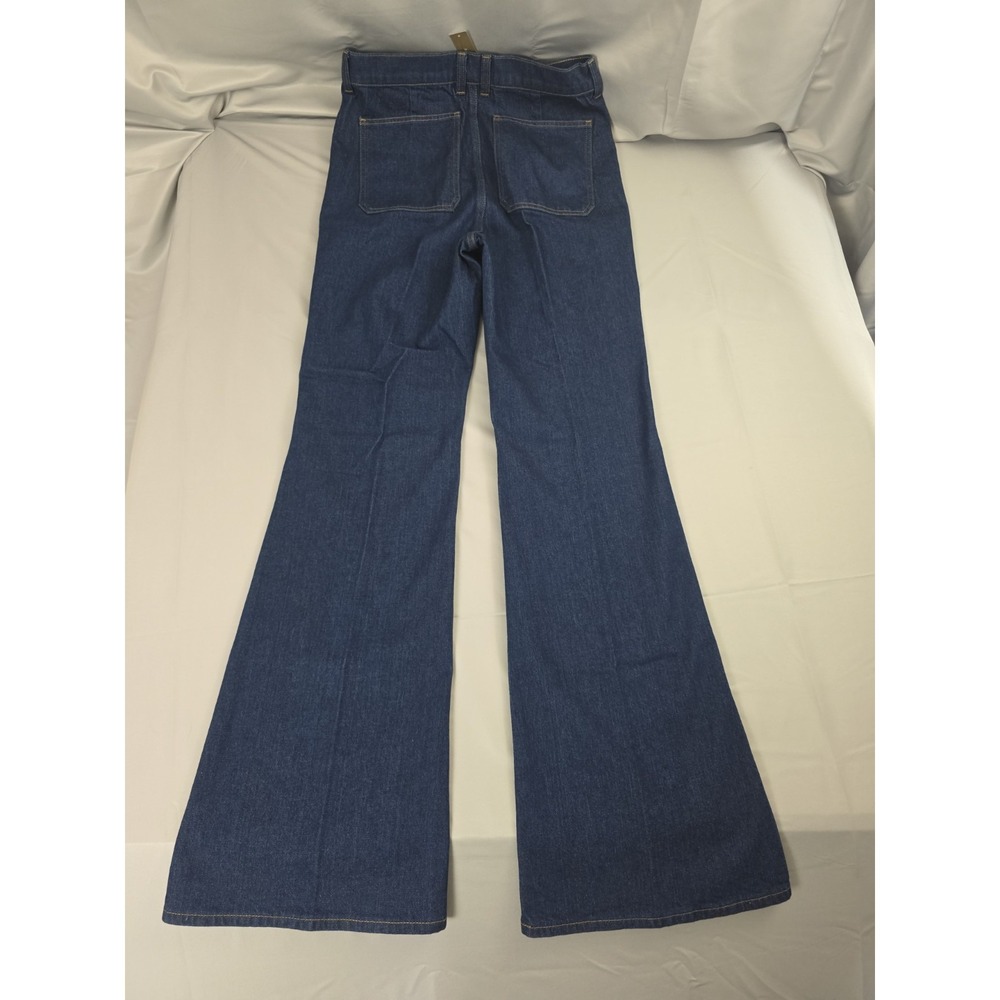 J.Crew Vintage Flare Jean With Flap Pockets CN350 Rinse Wash NWT Women's 28Tall - Picture 12 of 16